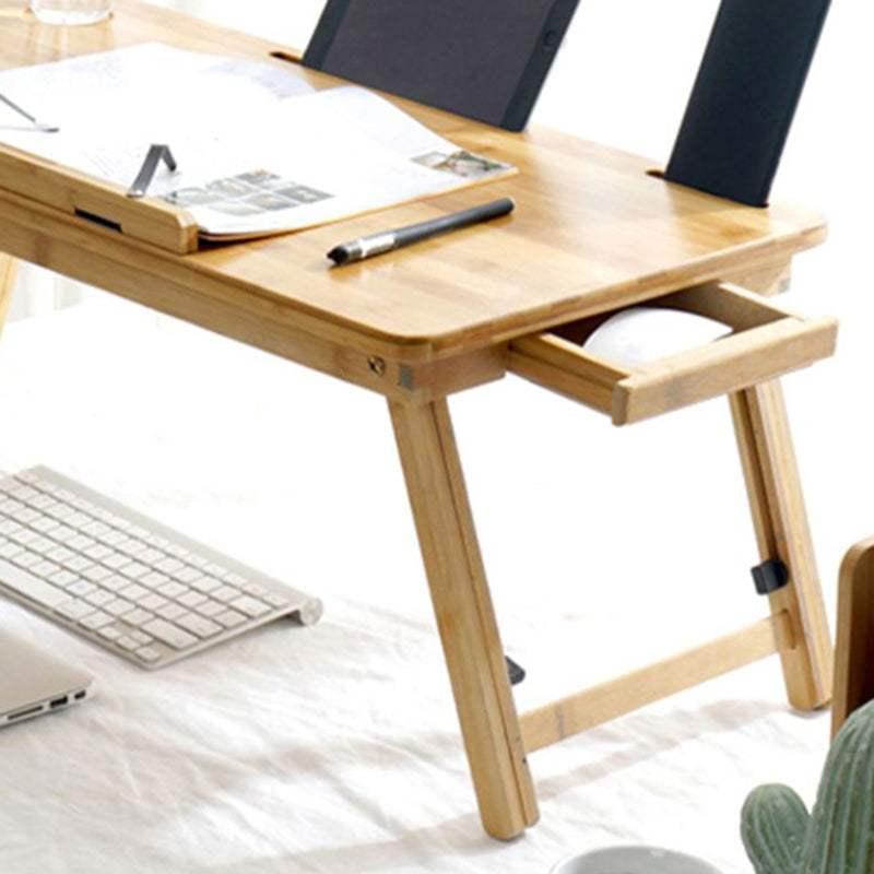 Contemporary Artificial Wood Office Desk Folding Writing Desk for Office