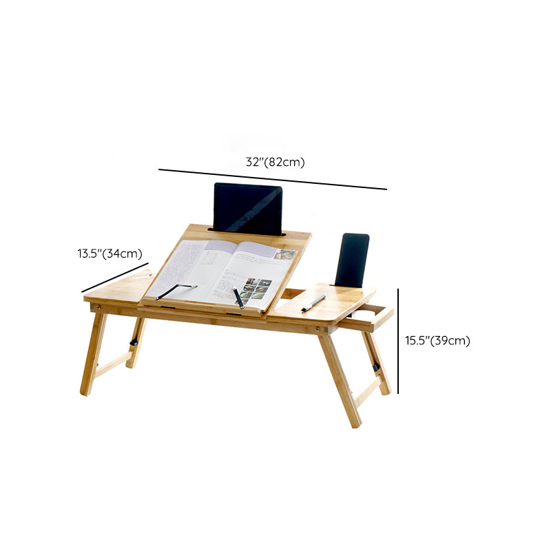 Contemporary Artificial Wood Office Desk Folding Writing Desk for Office