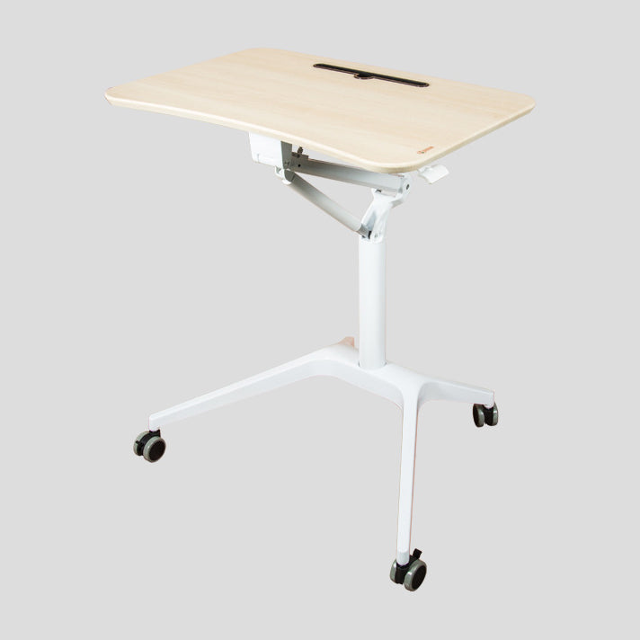 Rectangular Shaped Standing Desk Black/Silver/White Writing Desk for Office