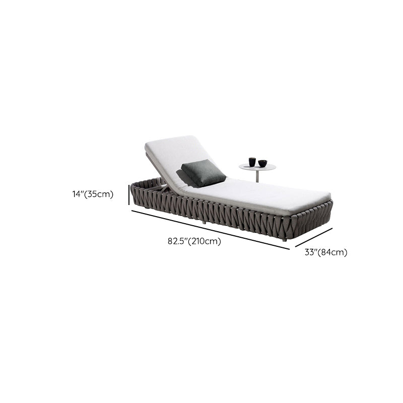 Modern Cushion Metal Frame Outdoor Sofa Water Resistant Patio Sofa