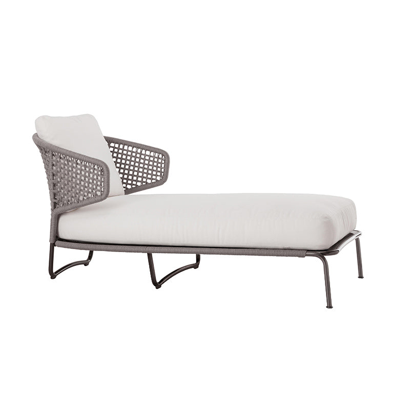 Water Resistant Patio Sofa Contemporary Metal Outdoor Patio Sofa