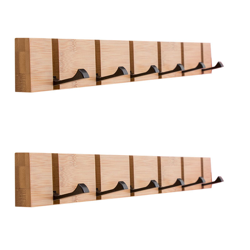 Wooden Coat Hanger Contemporary Style Home Wall Hanging Coat Rack