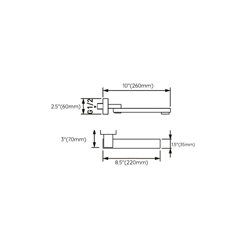 Modern Shower Trim Brass Valve Included Ceiling Mounted Shower System