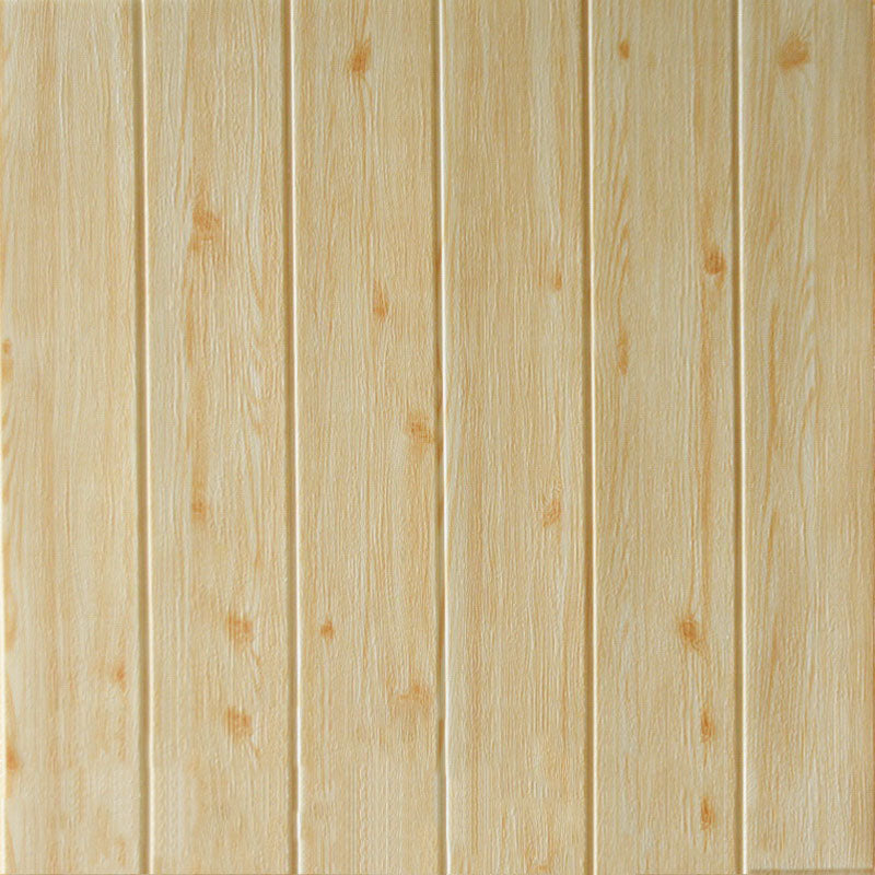 Polygon Peel and Stick Backsplash Tile PVC Wooden Peel and Stick Tile