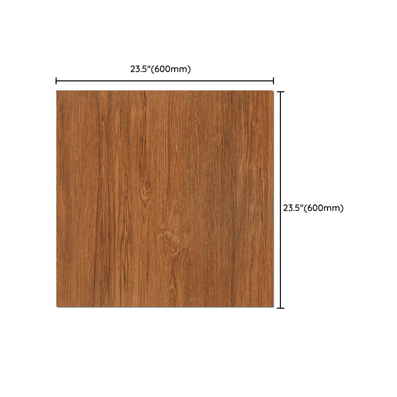 Modern Vinyl Floor Planks Peel and Stick Wood Look Embossed PVC Flooring