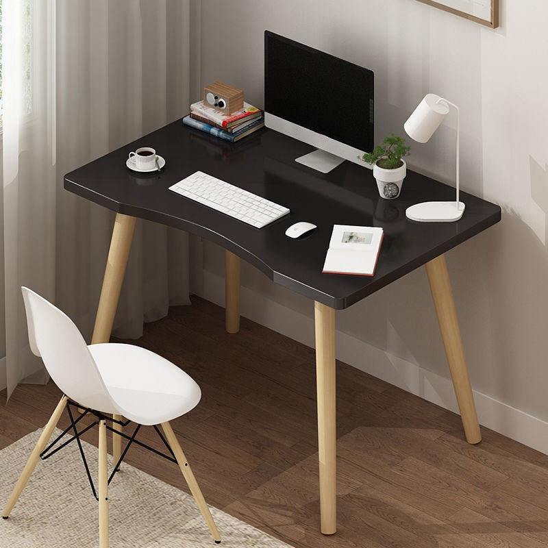 Rectangular Shaped Office Desk Natural/White/Black Writing Desk for Office