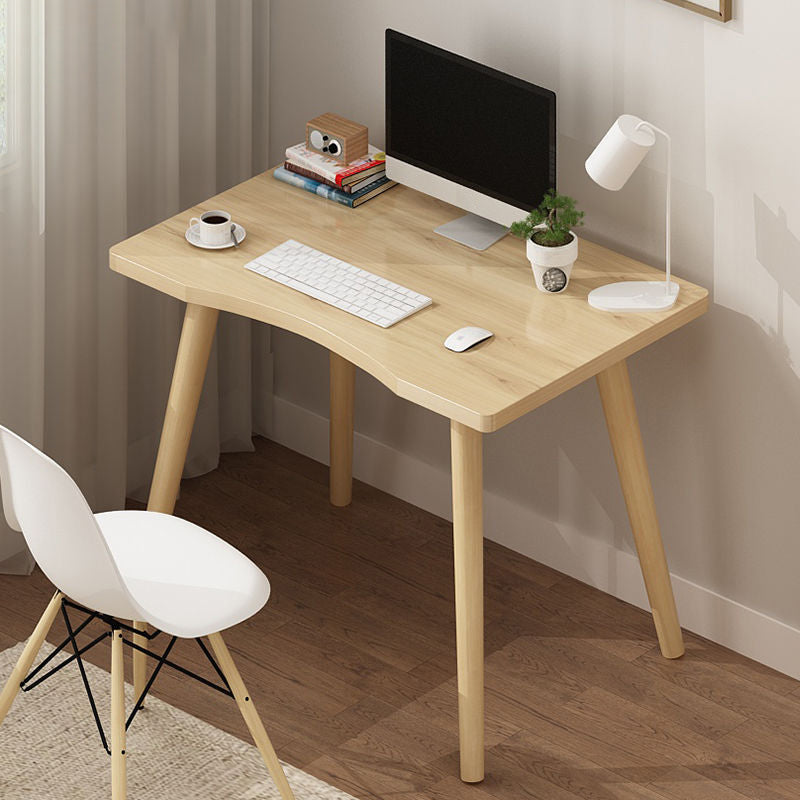 Rectangular Shaped Office Desk Natural/White/Black Writing Desk for Office