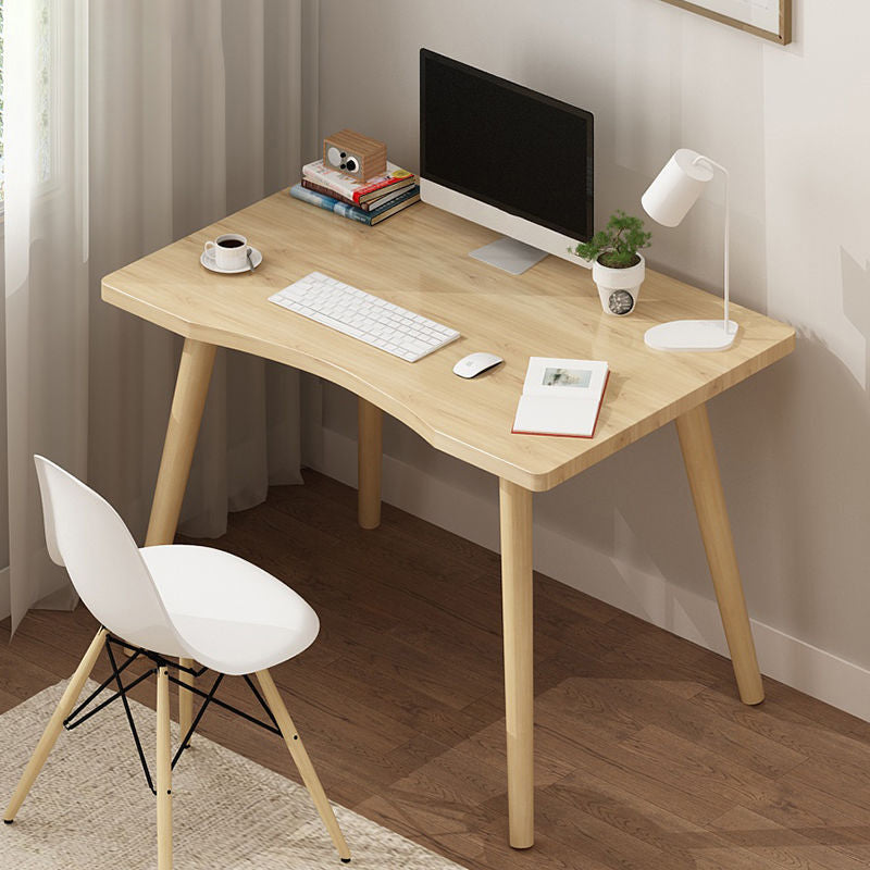 Rectangular Shaped Office Desk Natural/White/Black Writing Desk for Office