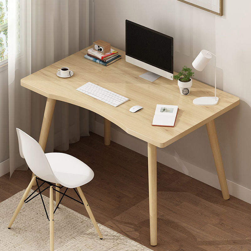 Rectangular Shaped Office Desk Natural/White/Black Writing Desk for Office