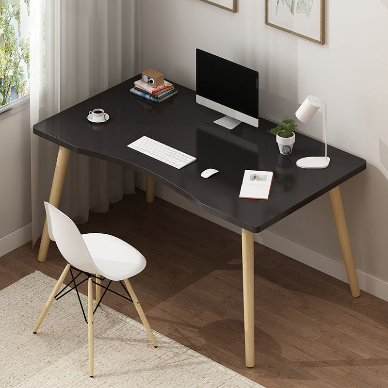 Rectangular Shaped Office Desk Natural/White/Black Writing Desk for Office