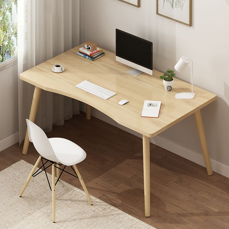 Rectangular Shaped Office Desk Natural/White/Black Writing Desk for Office