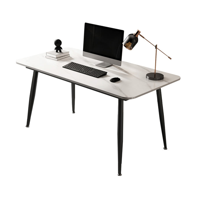 Rectangular Shaped Office Desk White/Black/Grey Writing Desk for Office