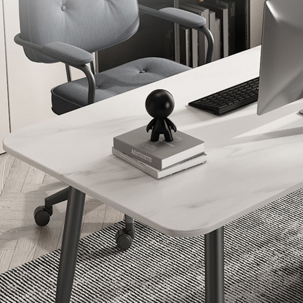 Rectangular Shaped Office Desk White/Black/Grey Writing Desk for Office