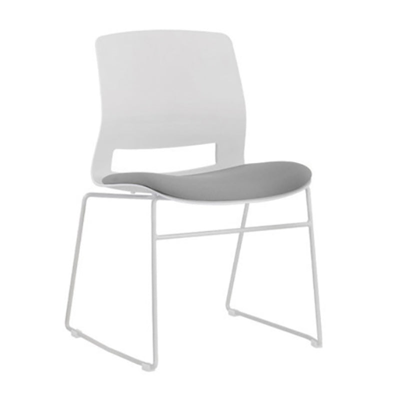 Contemporary No Arm Conference Chair Legs Included Desk Chair for Office