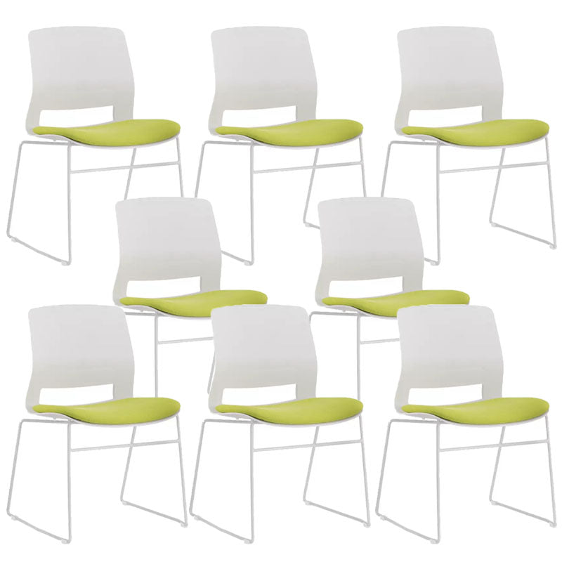 Contemporary No Arm Conference Chair Legs Included Desk Chair for Office