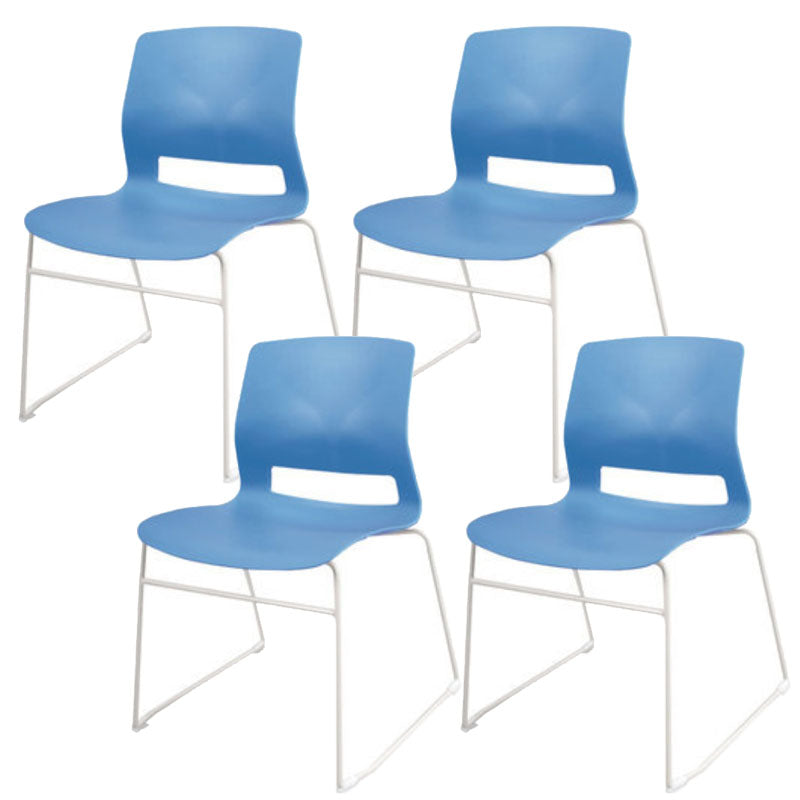 Contemporary No Arm Conference Chair Legs Included Desk Chair for Office