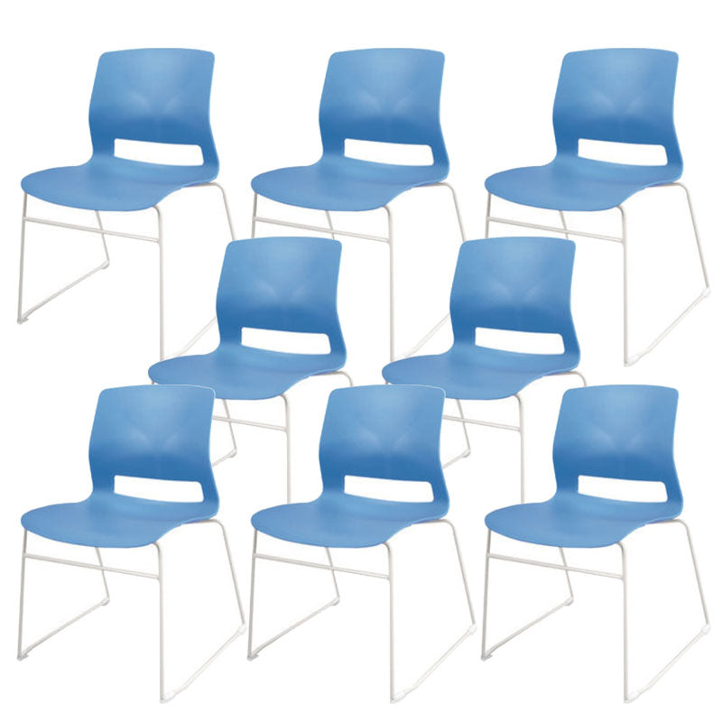 Contemporary No Arm Conference Chair Legs Included Desk Chair for Office