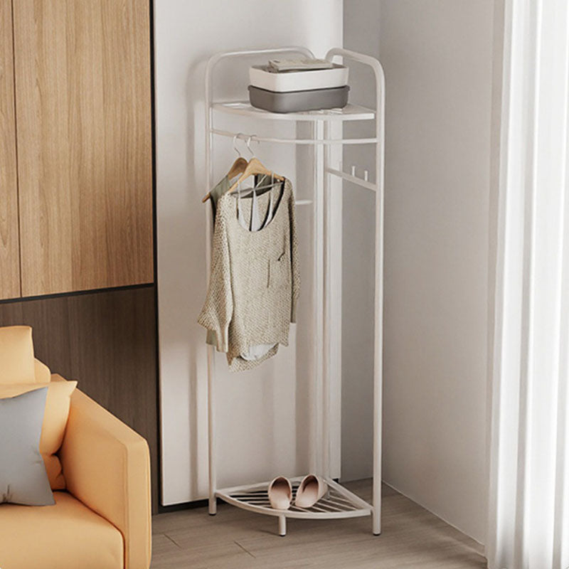 Gorgeous Coat Rack Designer Metal Coat Rack with Storage Shelves