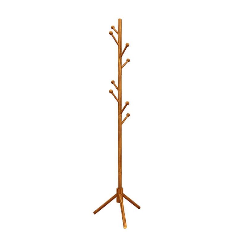 Wooden Coat Hanger Modern Style Simple Home Floor Hall Stand