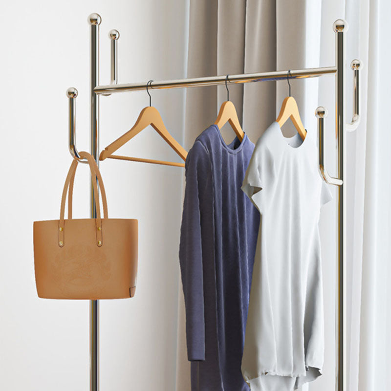 Gorgeous Metal Coat Rack Bedroom Coat Hooks Coat Rack with Castors