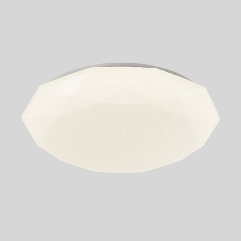 Geometric Flush Mount Simplicity Acrylic Flush Ceiling Light Fixture