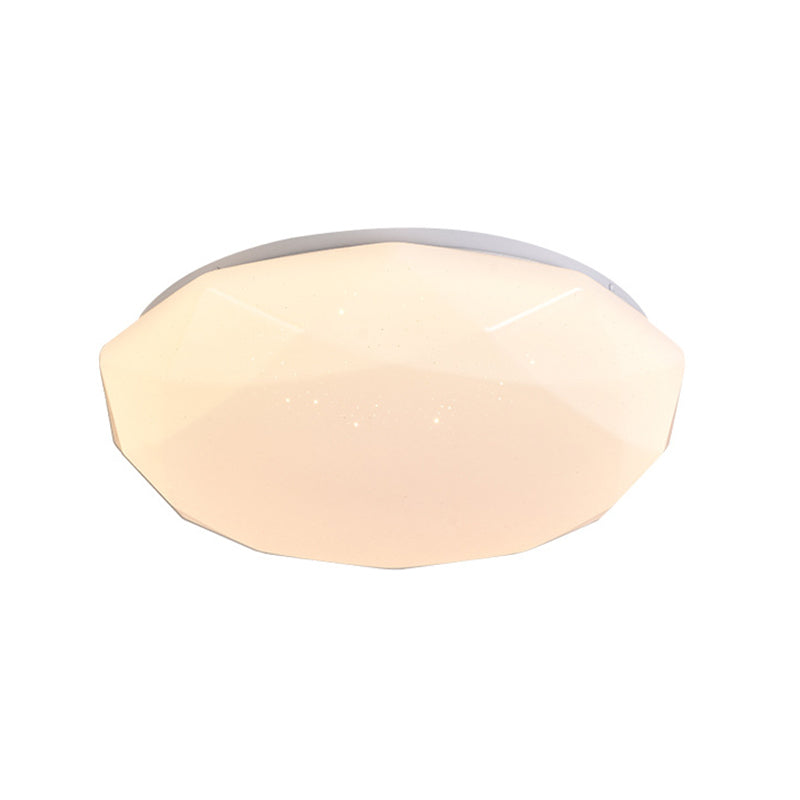 Geometric Flush Mount Simplicity Acrylic Flush Ceiling Light Fixture