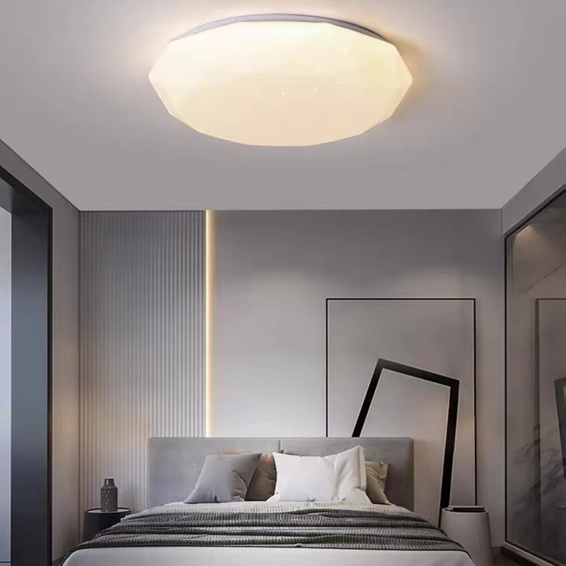 Geometric Flush Mount Simplicity Acrylic Flush Ceiling Light Fixture