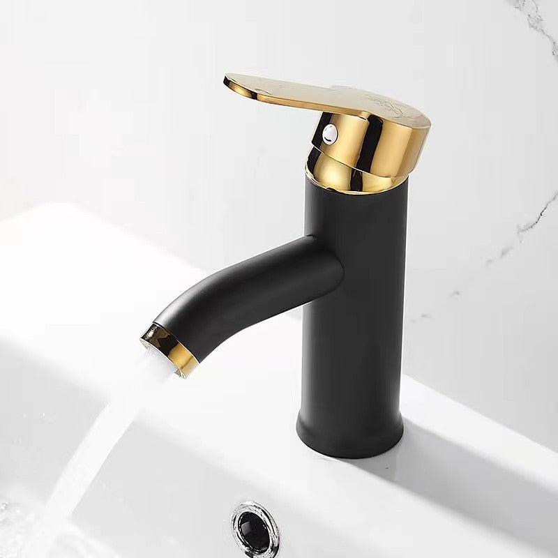 Modern Sink Faucet Stainless Steel Basin Lavatory Faucet for Bathroom