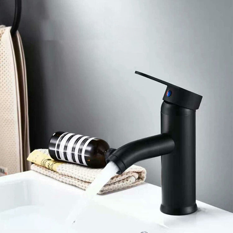 Modern Sink Faucet Stainless Steel Basin Lavatory Faucet for Bathroom