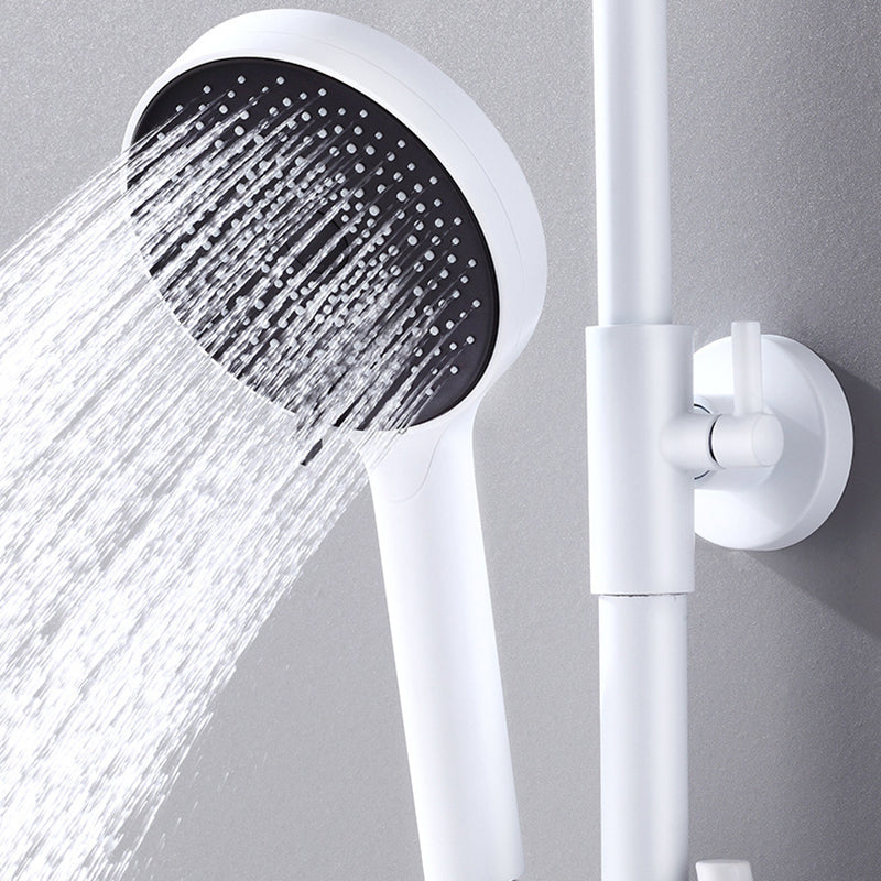 Modern Shower System Brass Handheld Shower Head Wall Mounted Shower Combo