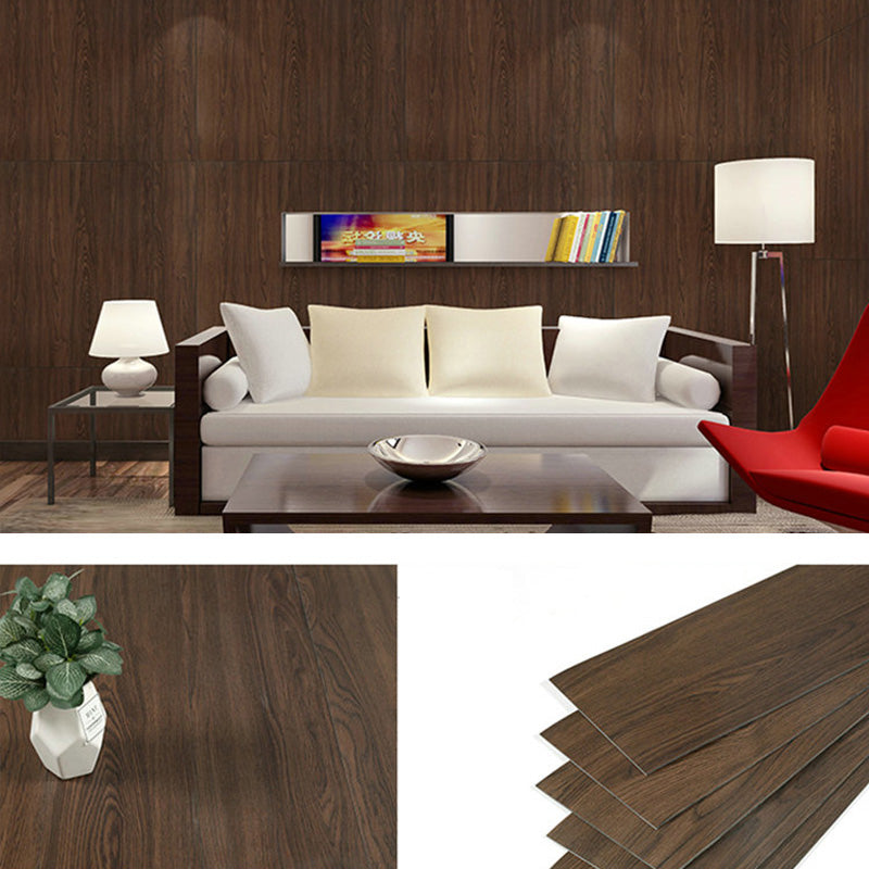 Farmhouse Wall Plank Wood Grain Bedroom and Living Room Wall Panels Set of 5