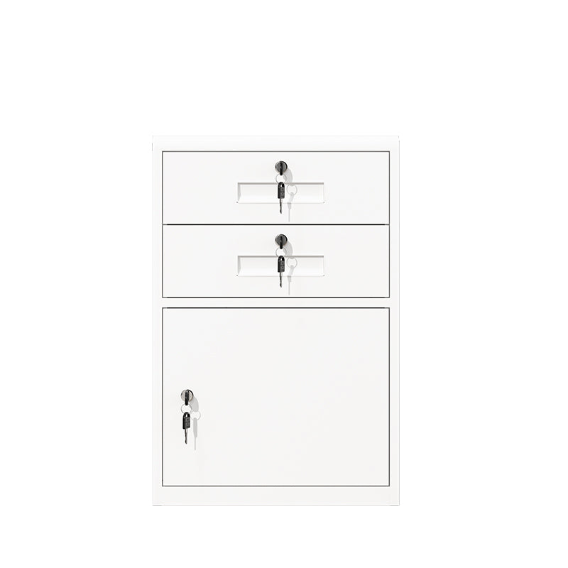 Classical File Cabinet Metal Vertical File Cabinet with Locking Drawers