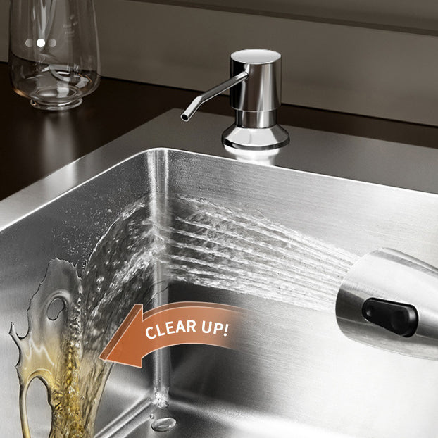 Contemporary Style Kitchen Sink Stainless Steel Non-slip Kitchen Sink