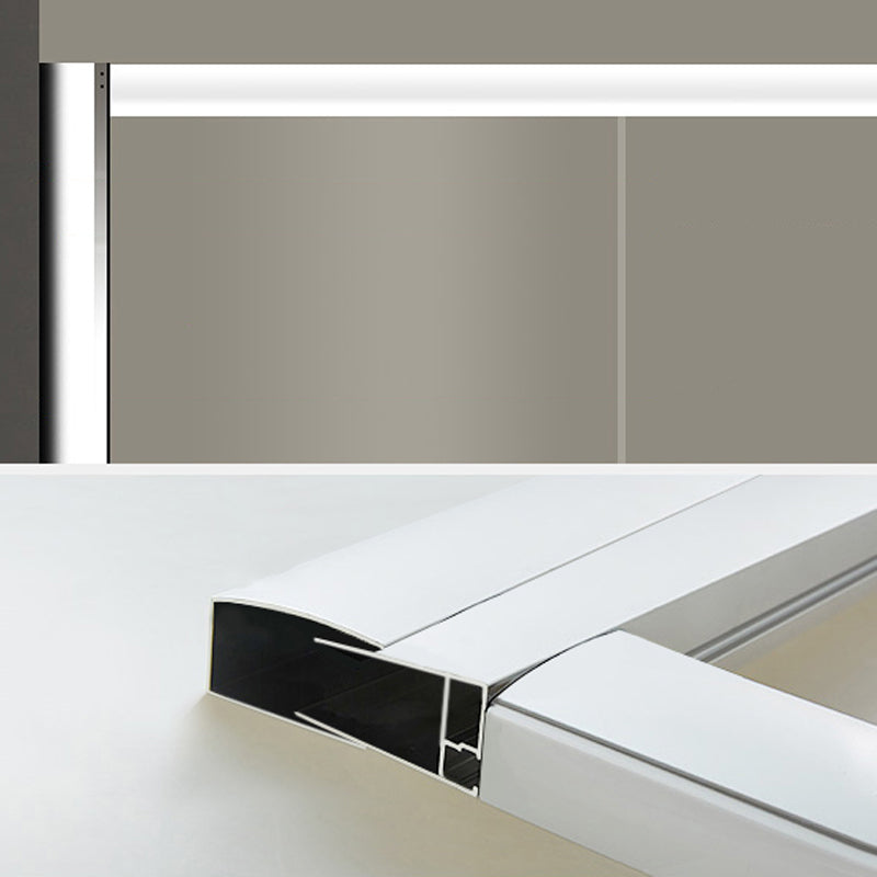Modern Style Stainless Steel Frame Folding Tempered Glass Shower Screen
