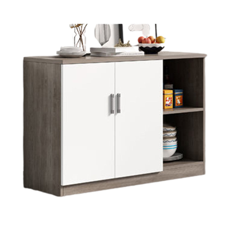 Wood Buffet Table Modern Style Sideboard Cabinet with Cabinets