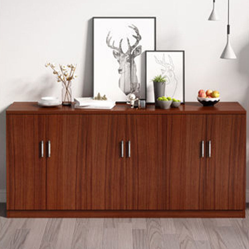 Wood Buffet Table Modern Style Sideboard Cabinet with Cabinets