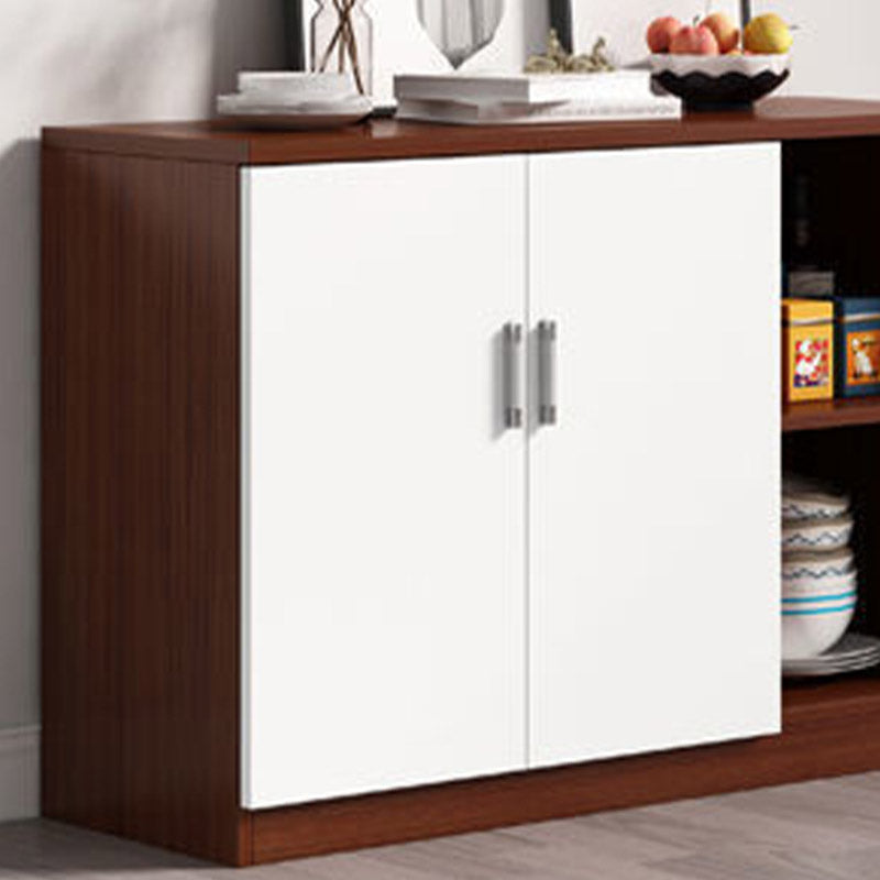 Wood Buffet Table Modern Style Sideboard Cabinet with Cabinets