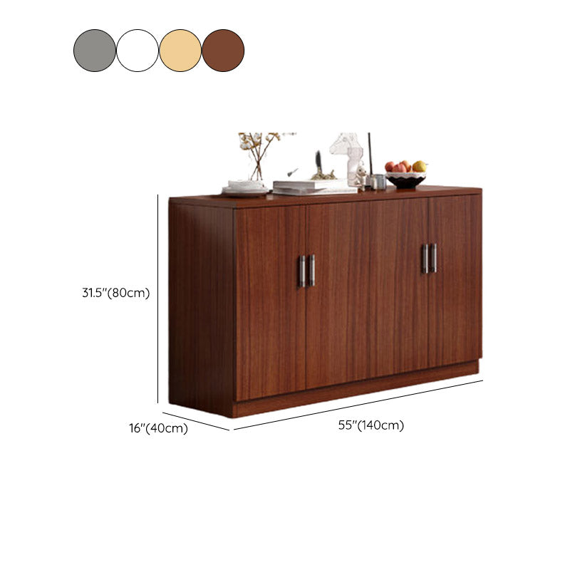 Wood Buffet Table Modern Style Sideboard Cabinet with Cabinets