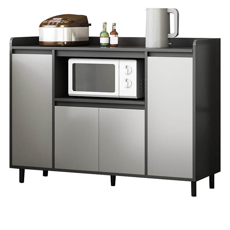 Wood Buffet Sideboard Modern and Contemporary Server with Cabinets