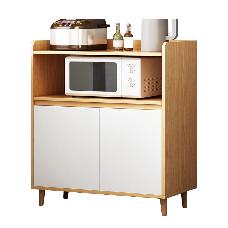 Wood Buffet Sideboard Modern and Contemporary Server with Cabinets