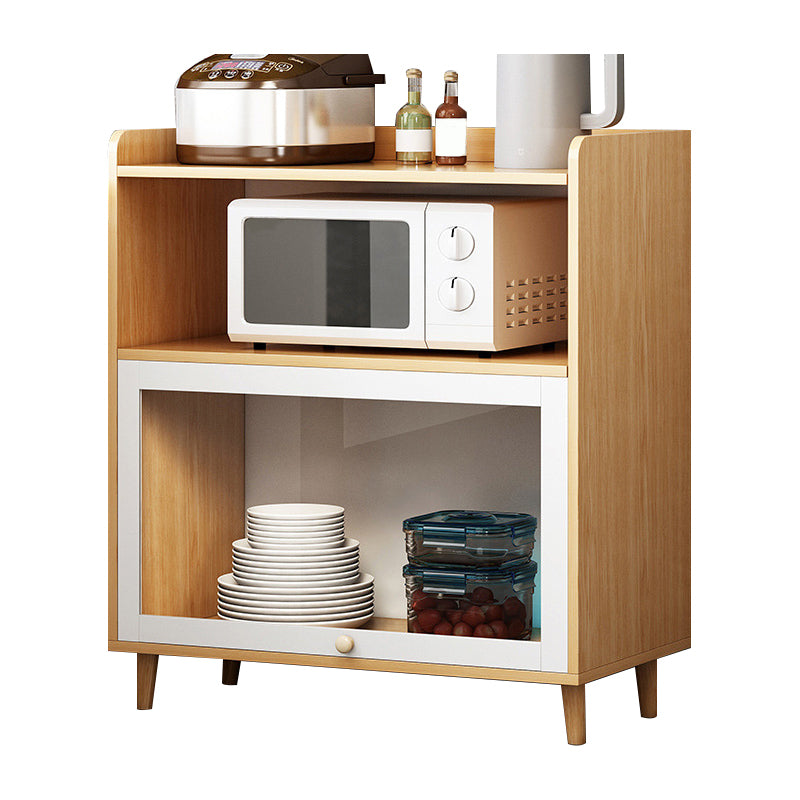 Wood Buffet Sideboard Modern and Contemporary Server with Cabinets