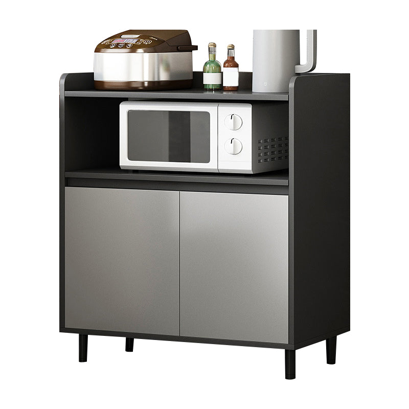 Wood Buffet Sideboard Modern and Contemporary Server with Cabinets