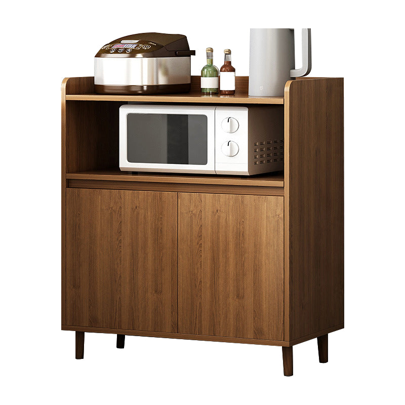 Wood Buffet Sideboard Modern and Contemporary Server with Cabinets