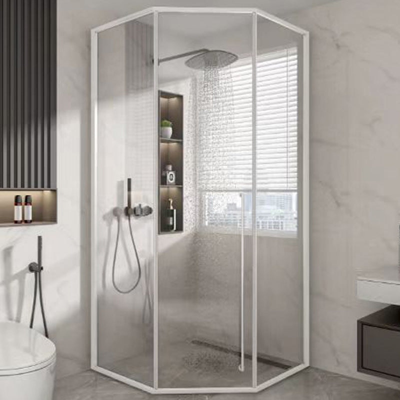 Framed Neo-Angle Shower Enclosure Clear Easy Clean Glass Shower Enclosure