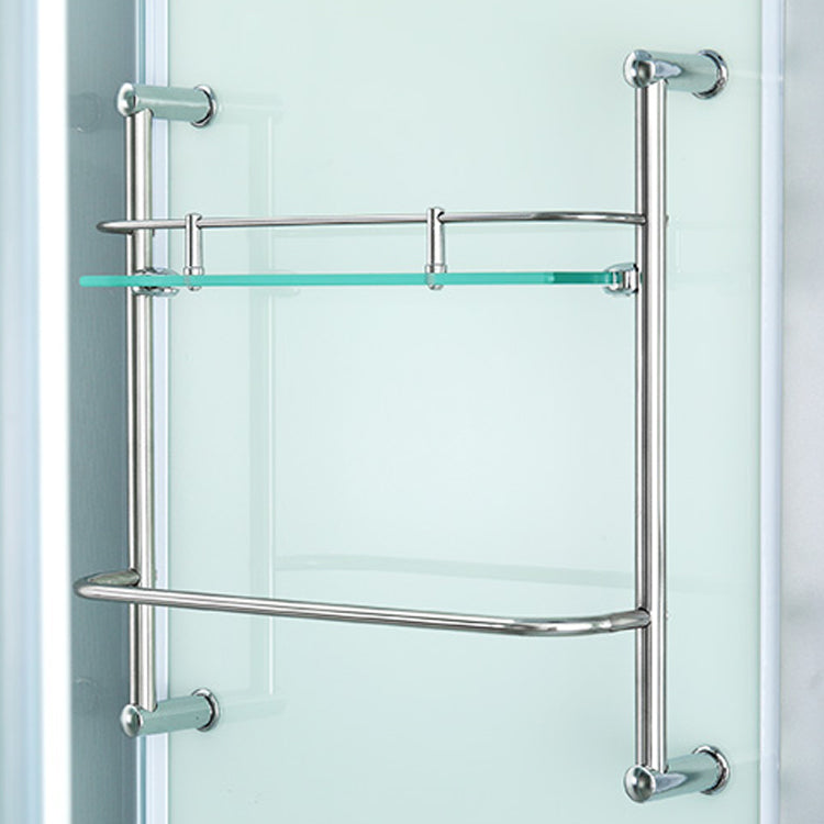 Modern Rectangle Shower Stall Tempered Framed Shower Stall for Bathroom