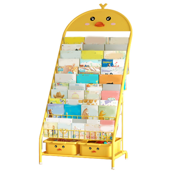 Nordic Style Metal Book Display Home Freestanding Kids Book Display