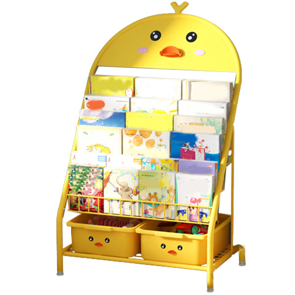 Rectangle Metal Book Display Nordic Freestanding Kids Book Display