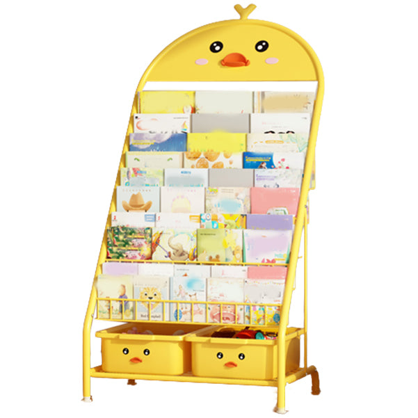 Rectangle Metal Book Display Nordic Freestanding Kids Book Display