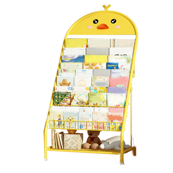 Rectangle Metal Book Display Nordic Freestanding Kids Book Display