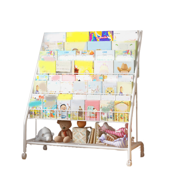 Rectangle Metal Book Display Nordic Freestanding Kids Book Display